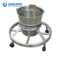 SKH034-5 Hospital Movable Stainless Steel Steel Workstation Waste Bucket